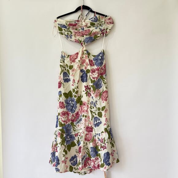 Reformation Womens Riya Dress Donna Multicolor Size 10 NWT - Picture 8 of 11